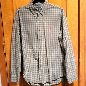 Ralph Lauren Plaid Dress Shirt